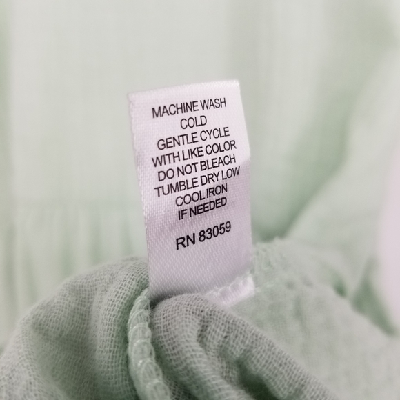 Anthropologie Drew Seafoam Teired Tank Dress - Picture 6 of 6